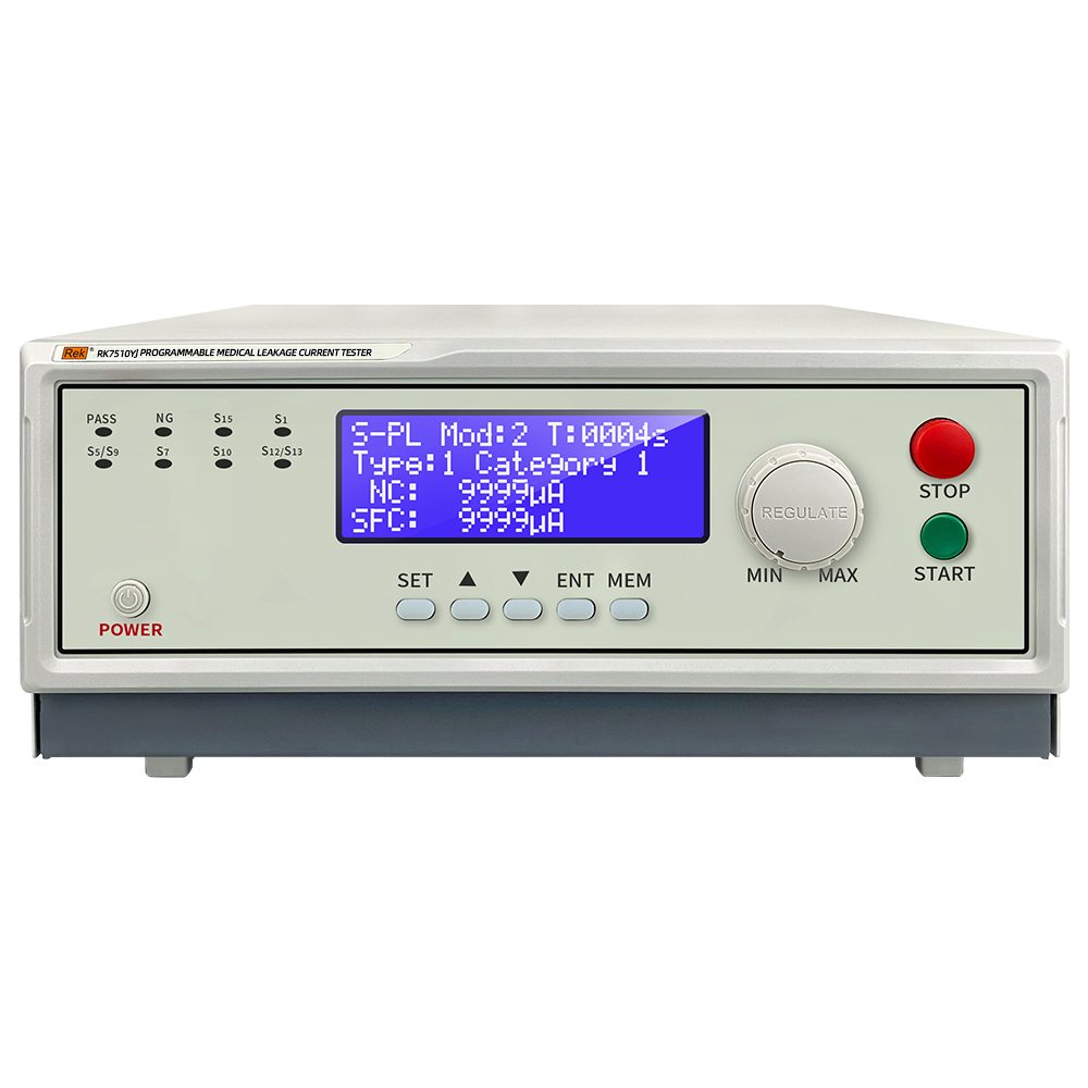 RK7505YJ/RK7510YJ/RK7520YJ/RK7530YJ/RK7550YJ程控醫(yī)用泄漏電流測試儀（符合計(jì)量檢定規(guī)程：JJG1188-2022）